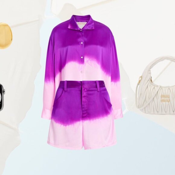 Alejandra Alonso Rojas Silk Shorts - Picture 2 of 2